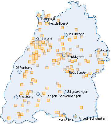 Naturfreundeh�user in Baden-W�rttemberg